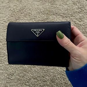 Prada Purple Wallet